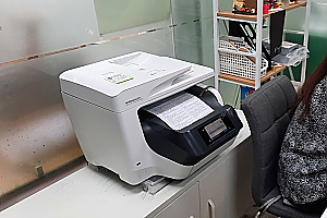 송파구 HP오피스젯 8720 신규임대 설치(8/16)